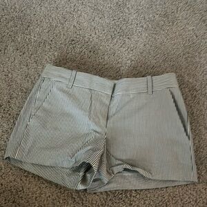 J Crew Striped Chino Shorts